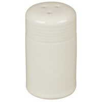 Tuxton BEI-0301 2 oz. Eggshell China Pepper Shaker - 12/Case