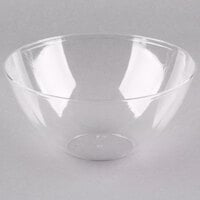 Fineline 3504-CL Platter Pleasers 100 oz. Clear Plastic Round Bowl - 24/Case