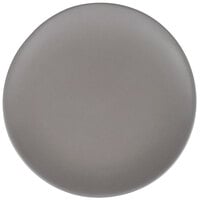 10 Strawberry Street RPPLE-GREYBB Matte Wave 6 1/4" Gray Bread and Butter Stoneware Plate - 36/Case