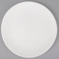 10 Strawberry Street RPPLE-WHTBB Matte Wave 6 1/4" White Bread and Butter Stoneware Plate - 36/Case