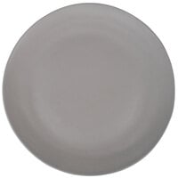 10 Strawberry Street RPPLE-GREYDIN Matte Wave 10 3/4" Gray Dinner Stoneware Plate - 12/Case