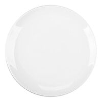 Acopa 11 1/4 inch Round Bright White Coupe Stoneware Plate - 12/Case
