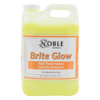 Noble Chemical 2.5 Gallon / 320 oz. Brite Glow High Performance Concentrated Laundry Emulsion - 2/Case