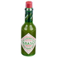 TABASCO® 2 fl. oz. Green Pepper Hot Sauce - 12/Case
