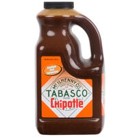 TABASCO® 64 fl. oz. Chipotle Pepper Hot Sauce - 2/Case
