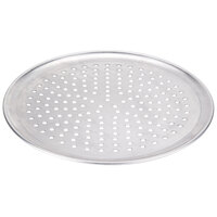 American Metalcraft PHACTP15 15" Perforated Heavy Weight Aluminum Coupe Pizza Pan