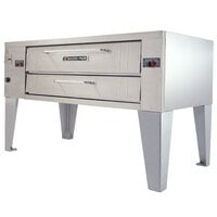 Bakers Pride Y-600 Super Deck Y Series Liquid Propane Single Deck Pizza Oven 60" - 120,000 BTU