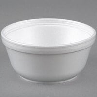 Dart 12B32 12 oz. Insulated White Customizable Foam Container - 1000/Case