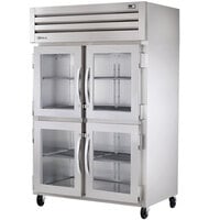 True STG2H-4HG Spec Series 52 5/8" Glass Half Door Reach-In Insulated Heated Holding Cabinet