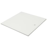 Advance Tabco K-2C Poly-Vance Cutting Board Sink Cover for 16" x 20" Compartments - 5/8" Thick