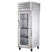 True STG1HPT-1G-1S Spec Series 27 1/2" Pass-Through Glass Front / Solid Back Door Insulated Heated Holding Cabinet