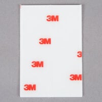 3M 410PST Scotch® 1" x 3" Clear Mounting Strip - 8/Pack