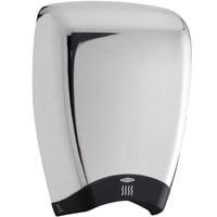 Bobrick B-7188 Quiet-Dry Series TerraDry Surface-Mounted Hand Dryer with Chrome Cover - 115V, 1000W