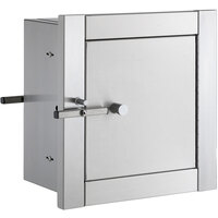 Bobrick B-50516 Stainless Steel Heavy Duty Recess Mounted Pass-Through Cabinet with Satin Finish