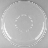 Fineline ReForm 16" Clear High Dome Microwavable Plastic Catering Bowl Lid - 25/Case