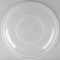 Fineline ReForm 12" Clear High Dome Microwavable Plastic Catering Bowl Lid - 50/Case