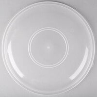 Fineline ReForm 14" Clear High Dome Microwavable Plastic Catering Bowl Lid - 50/Case