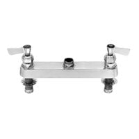 Fisher 2300-CV Deck Mounted Faucet Base with 8" Centers and 1/2" Rigid Male Inlets