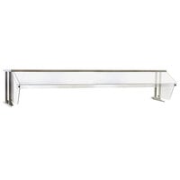 Eagle Group BS1-HT6 Stainless Steel Buffet Shelf with Sneeze Guard for 6 Well Food Tables - 94 1/2" x 25 5/8"