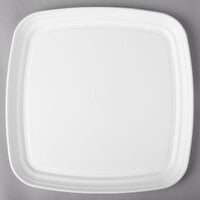Eco-Products EP-SCTRS18 Regalia 18" Square White Compostable Sugarcane Tray - 25/Pack