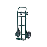 Harper 700 lb. Super Steel Continuous Handle Convertible Hand / Platform Truck with 10" Solid Rubber Wheels JEDT8635P