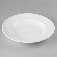 Libbey 905437885 Elan 20 oz. Round Royal Rideau White Porcelain Pasta Bowl - 12/Case