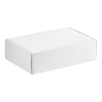 7" x 4 1/2" x 2" White 1 1/2 lb. 1-Piece Candy Box - 250/Case