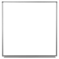 Luxor Wall-Mounted Magnetic Whiteboard with Aluminum Frame