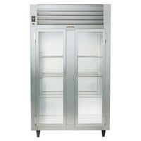 Traulsen RHT232DUT-FHG Stainless Steel Two Section Glass Door Narrow Reach In Refrigerator - Specification Line