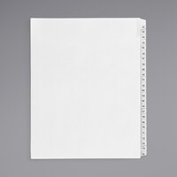 Avery® 1703 8 1/2" x 11" Allstate-Style Collated 51-75 Tab Legal Exhibit Dividers