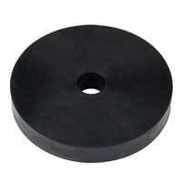 Regency 5 1/2" Heavy Duty Rubber Donut Bumper for Carts and Mobile Shelving Units