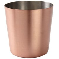 American Metalcraft FFCCS337 14 oz. Satin Copper Plated French Fry Cup