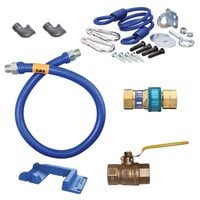 Dormont 1650KIT36PS Deluxe SnapFast® 36" Gas Connector Kit with Safety-Set® - 1/2" Diameter