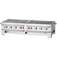 Crown Verity PCB-60-SI 60" Stackable Portable Grill with Single Inlet