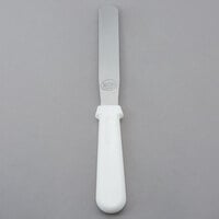 Tablecraft 4208 8" Blade Straight Baking / Icing Spatula with ABS Handle