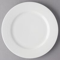 Reserve by Libbey 911196004 Repetition 9 1/4" Aluma White Porcelain Plate - 12/Case