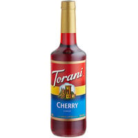 Torani Cherry Flavoring / Fruit Syrup 750 mL Glass Bottle