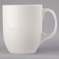 Libbey 950093371 Flint 15 oz. Ivory (American White) Porcelain Studio Mug - 12/Case