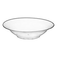 WNA Comet DWB10180C 10 oz. Clear Plastic Designerware Bowl   - 180/Case