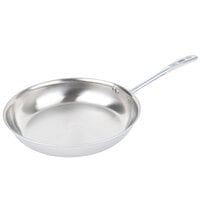 Vollrath 69214 Tribute 14" Tri-Ply Stainless Steel Fry Pan with TriVent Chrome Plated Handle