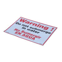 HK Dallas M-1-27-68 Do Not Submerge Decal
