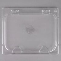 Carlisle CM10238Z07 Coldmaster EZ Access 1/2 Size Clear Polycarbonate Food Pan Lid with 2 Handles