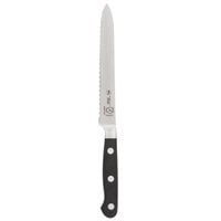 Mercer Culinary M23610 Renaissance® 5" Forged Riveted Tomato Knife with Serrated / Wavy Edge