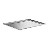 Vollrath V210202 Double Wide Size 3/4" Deep Perforated Stainless Steel Steam Table / Hotel Pan - 22 Gauge