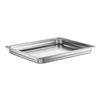 Vollrath V210651 Double Wide Size 2 1/2" Deep Stainless Steel Steam Table / Hotel Pan - 22 Gauge