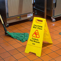 Lavex 25 inch Caution Wet Floor Sign