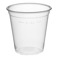 Fabri-Kal NC7 Nexclear 7 oz. Clear Customizable Plastic Cup - 1000/Case