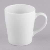 Libbey SYM-12 Porcelana 12 oz. Bright White Porcelain Seygo Mug - 12/Case