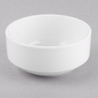 Libbey 840-330-001 Porcelana 10.5 oz. Bright White Porcelain Nestabowl - 36/Case