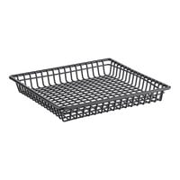 Clipper Mill by GET 4-35999 9" x 9" Black Square Grid Basket